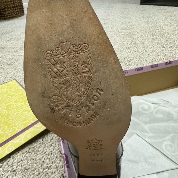 👢 Brighton Toby Leather Western Boots – NEW – Women’s 6.5 - Picture 2 of 4